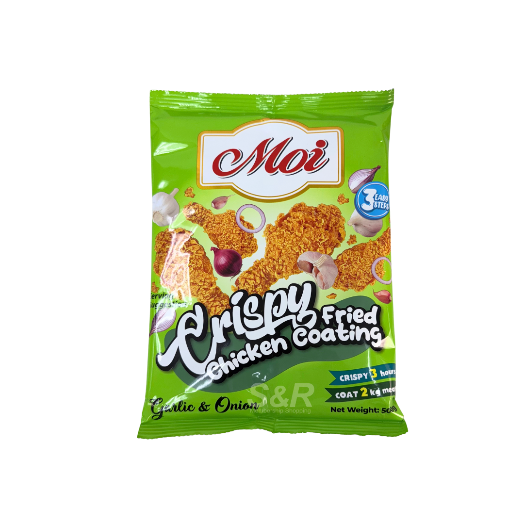 Moi Crispy Fried Chicken Coating Garlic & Onion 500g